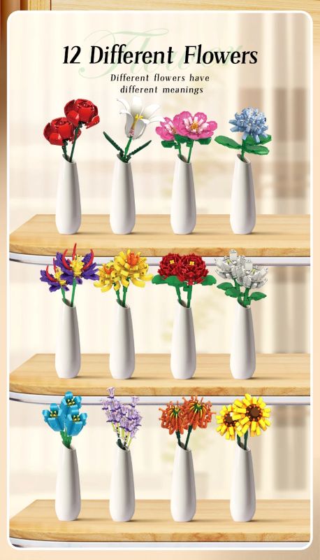 Flower Botanical Collection Bouquet – Pick N Click