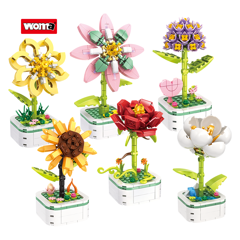 6pcs Blooming Artificial Flowers bouquet – Pick N Click